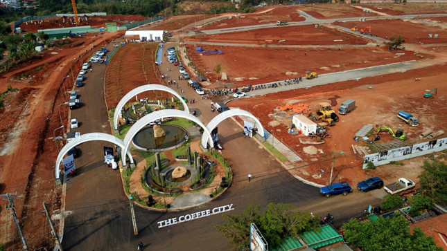 Trung Nguyên khánh thành cổng chào và giới thiệu dự án “Thành phố cà phê“