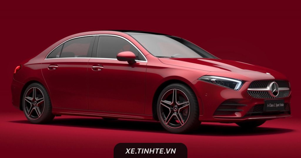 Lộ diện hình ảnh Mercedes-Benz A-Class Sedan 2018 sẽ về Việt Nam