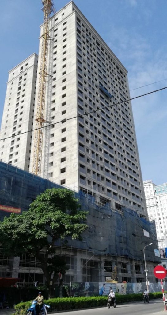 Thanh tra tòa nhà thuộc tập đoàn T&T xây trái phép 3 tầng