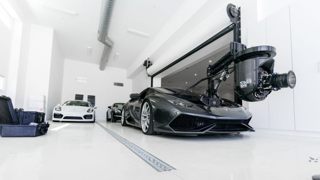 Hệ thống quay video 8K gắn trên chiếc Lamborghini Huracam: tổng trị giá 1 triệu đô