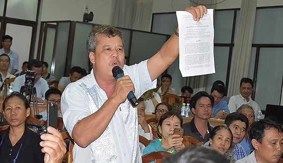 Tuần tới sẽ chuyển kiến nghị của cử tri Thủ Thiêm tới Thanh tra Chính phủ