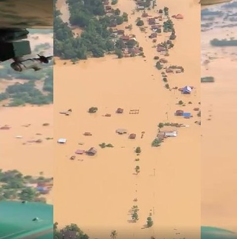 Trực tuyến: Video vỡ đập thủy điện ở Lào, hàng trăm người đang mất tích