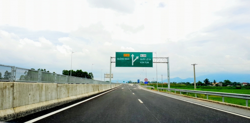 Thông xe tuyến cao tốc Đà Nẵng – Quảng Ngãi trong tháng 9