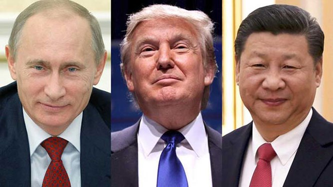 Ba nhà chiến lược Putin, Tập Cận Bình và D. Trump tụ họp để đánh “ván cờ” chiến lược mà thế giới trước đây chưa có