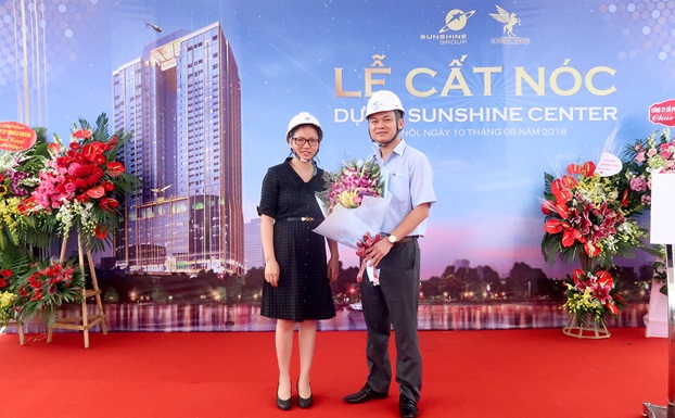 Cất nóc Sunshine Center – “Tổng hành dinh mới” của Sunshine Group sắp đi vào hoạt động