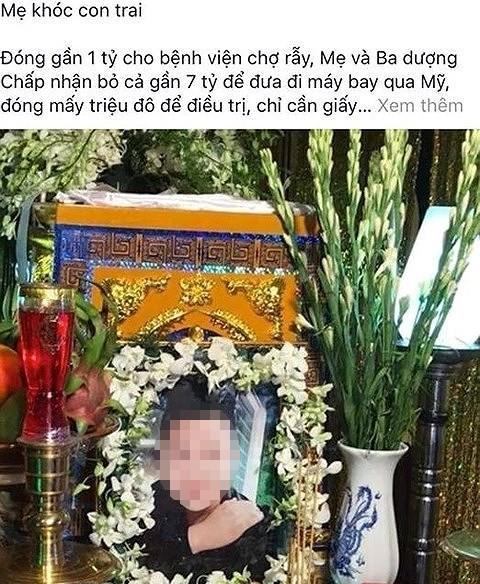 Mẹ ‘tố’ con chết vì không được chuyển qua Mỹ, BV Chợ Rẫy khẳng định ‘không đúng sự thật’