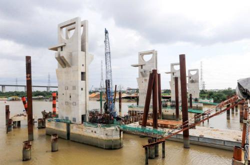 Dự án chống ngập 10.000 tỷ ngừng thi công có thể gây xói lở