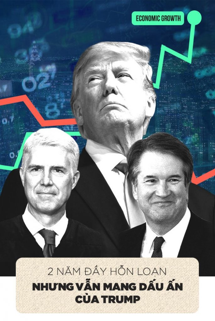 Hai năm hỗn loạn nhưng vẫn đầy dấu ấn của TT Trump