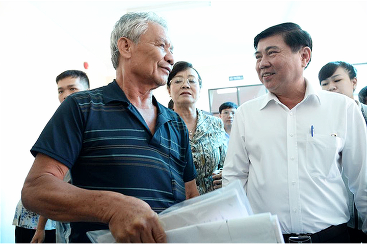 Dân Thủ Thiêm nói gì sau khi gặp lãnh đạo TP.HCM?