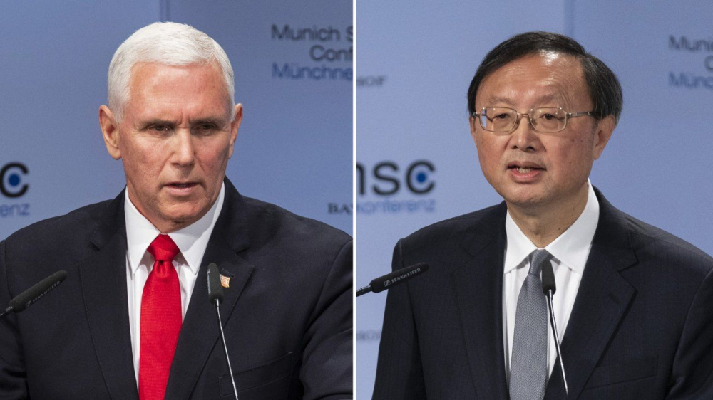 Vấn đề Biển Đông và Huawei khiến Mỹ-Trung đối đầu gay gắt tại Hội nghị An ninh Munich