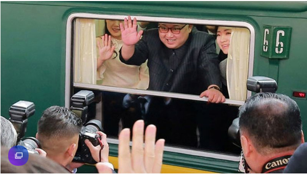 Báo Nga: Chủ tịch Triều Tiên Kim Jong-un đã lên tàu đến Hà Nội