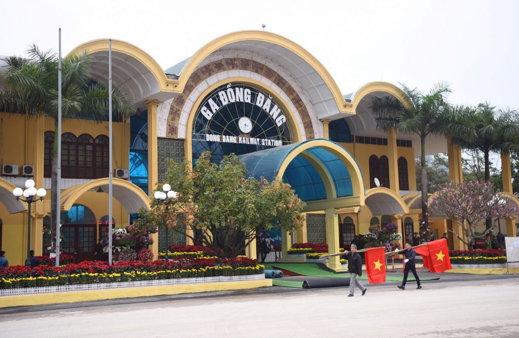 Ga Đồng Đăng sẵn sàng đón tàu của Chủ tịch Triều Tiên