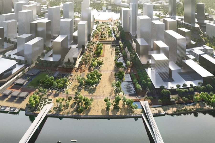 Kiến nghị Thủ tướng chỉ đạo Dự án Quảng trường và Công viên trong Khu đô thị mới Thủ Thiêm