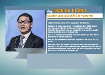 Doanh nhân Trần Bá Dương: Làm gì cũng phải nghĩ đến cạnh tranh tầm quốc gia