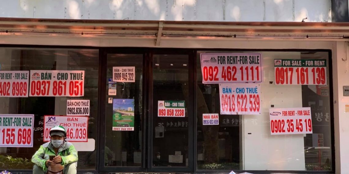 Làn sóng trả mặt bằng cho thuê