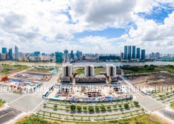 Cận cảnh cuộc chạy đua tiến độ thi công của 3 dự án căn hộ có giá bán cao nhất tại Thủ Thiêm