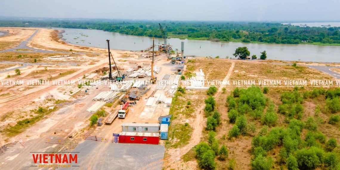 Tiến độ 2 dự án hạ tầng giao thông quan trọng đi qua Aqua City: Mở rộng Hương lộ 2 và xây cầu Vàm Cái Sứt