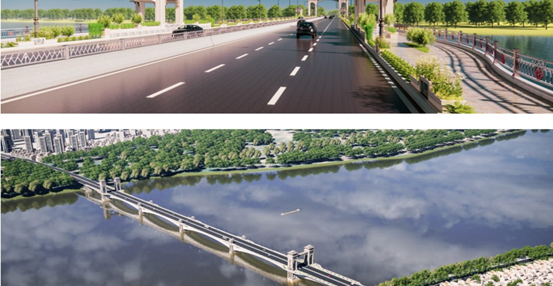 Sẽ thi tuyển lựa chọn kiến trúc cầu Trần Hưng Đạo bắc qua sông Hồng