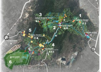 Khu du lịch lâm viên Núi Dinh 2.400ha được quy hoạch 15 khu chức năng