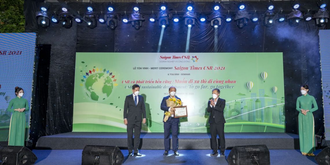 Hưng Thịnh được vinh danh “Doanh nghiệp vì cộng đồng – SAIGON TIMES CSR 2021”