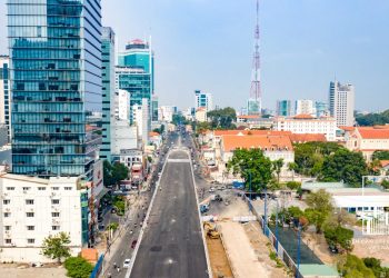 TP. HCM: Hình hài cầu Thủ Thiêm 2 trước ngày thông xe