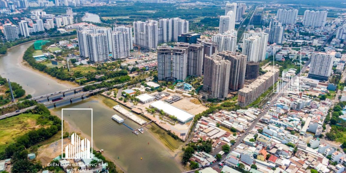 Cận cảnh Kenton Node Complex – Tổ hợp căn hộ “chết” hơn 13 năm vừa về tay Novaland