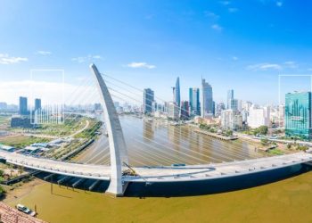 Dự kiến khánh thành và thông xe dịp 30/4/2022, cầu Thủ Thiêm 2 hiện đang thi công đến đâu?