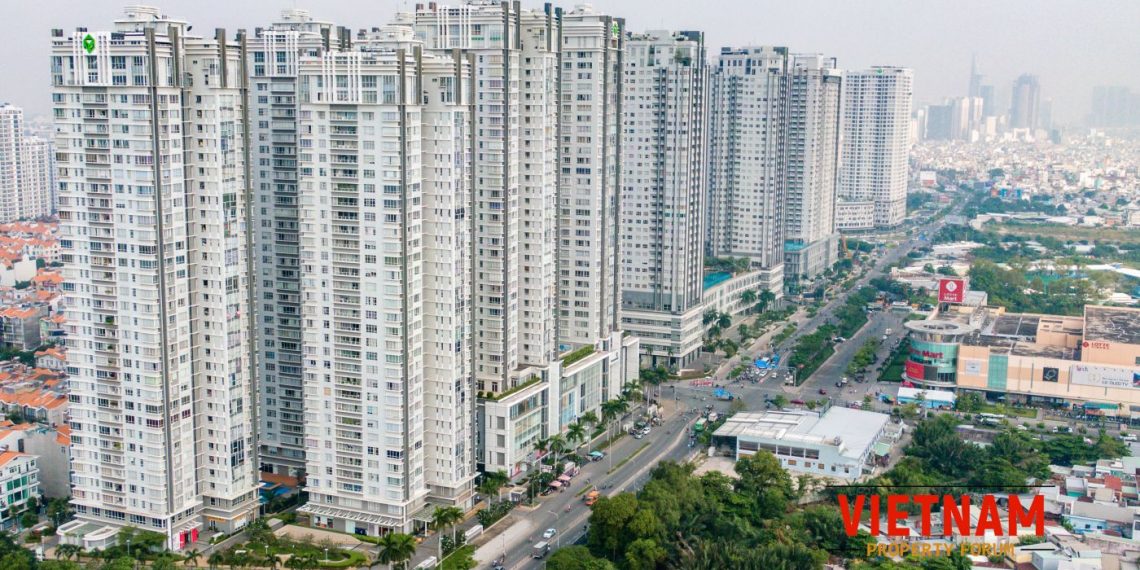 Toàn cảnh đường Nguyễn Hữu Thọ, nơi thị trường căn hộ đang nóng