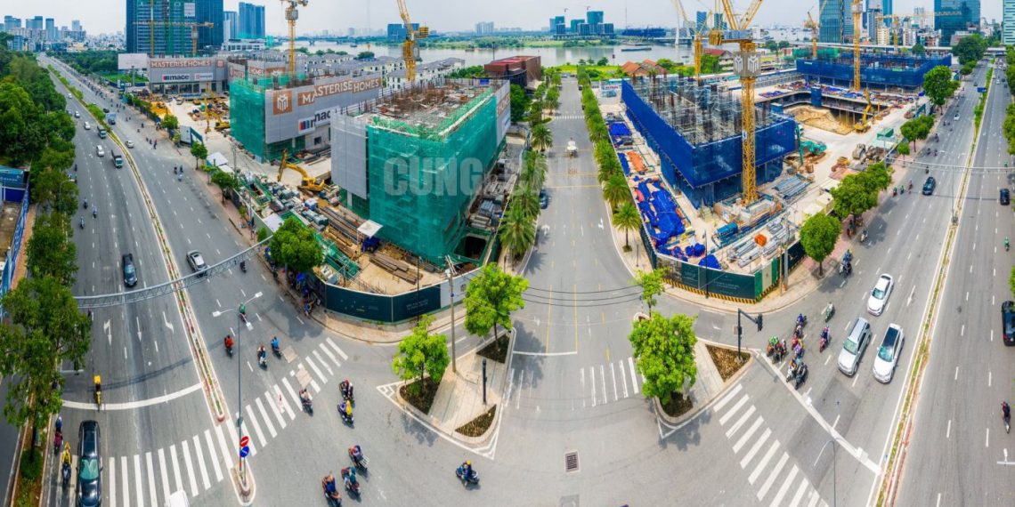 Cận cảnh dự án siêu sang Grand Marina Saigon ở đại công trường Ba Son