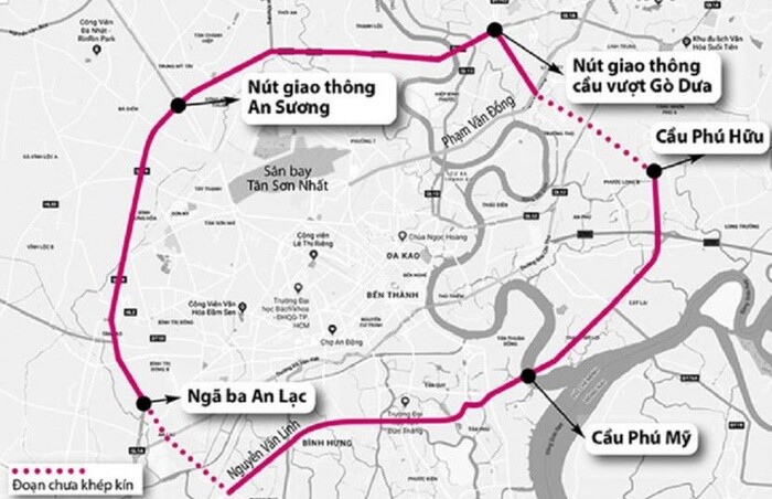 TP. HCM: Sở GTVT đề xuất hơn 17.000 tỷ đồng làm 6km Vành đai 2