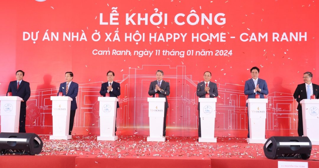 Khởi công Dự án Nhà ở xã hội Happy Home tại TP. Cam Ranh