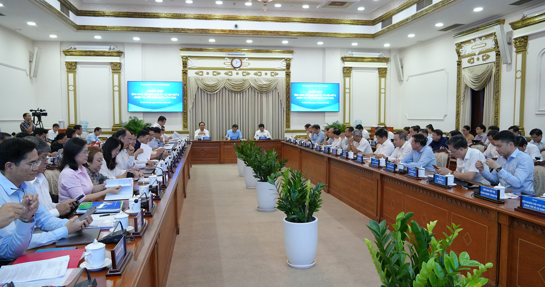 Thông cáo báo chí Hội nghị kinh tế – xã hội Thành phố quý I; nhiệm vụ, giải pháp trọng tâm quý II năm 2025