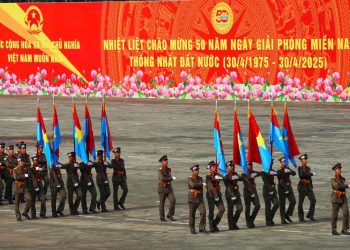 Mãn nhãn với hình ảnh tổng hợp luyện tham gia diễu binh, diễu hành ngày 30-4