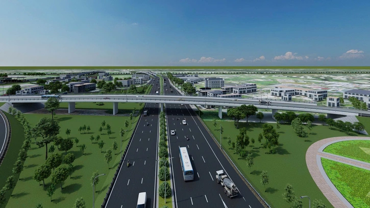 Quyết định chủ trương đầu tư dự án nút giao cao tốc Bến Lức – Long Thành với Quốc lộ 50