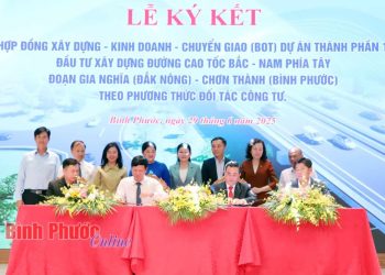 Ký kết hợp đồng dự án thành phần 1 cao tốc Bắc – Nam phía Tây đoạn Gia Nghĩa – Chơn Thành