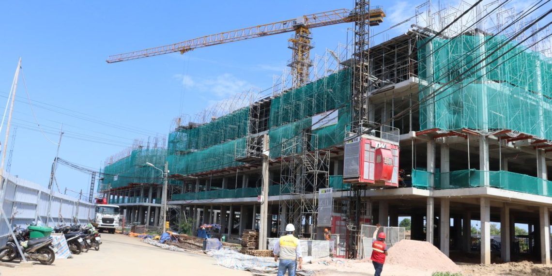 Bảo đảm tiến độ thực hiện dự án Chung cư sông Cà Ty