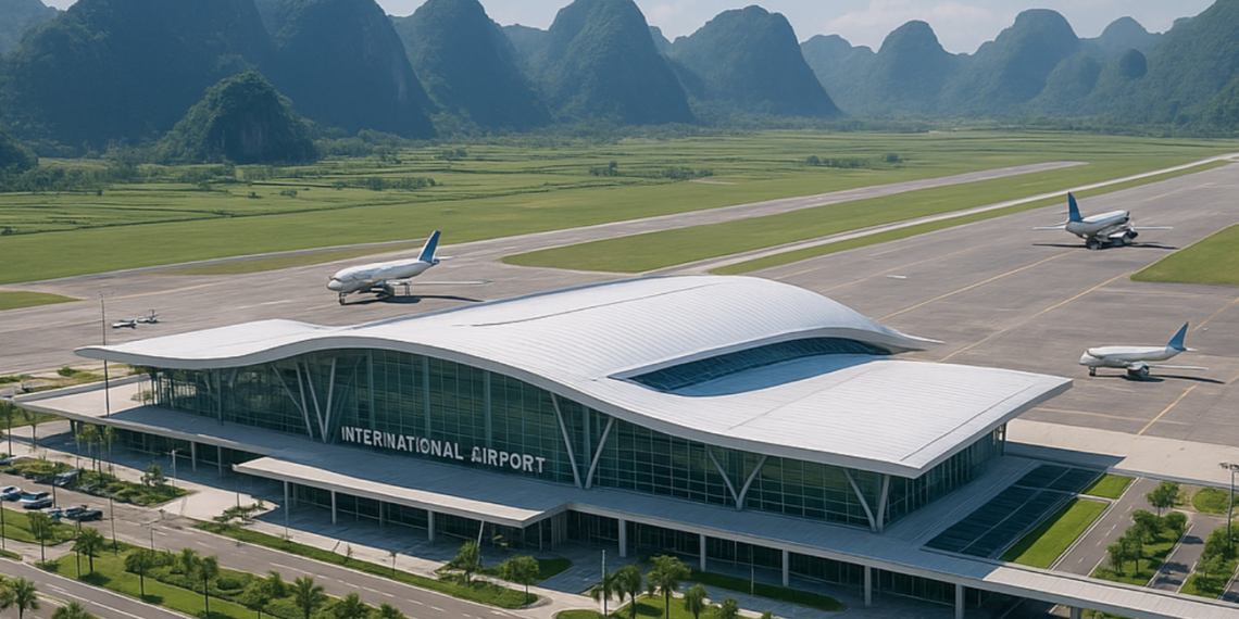 Sân bay Ninh Bình dự kiến đặt ở đâu?
