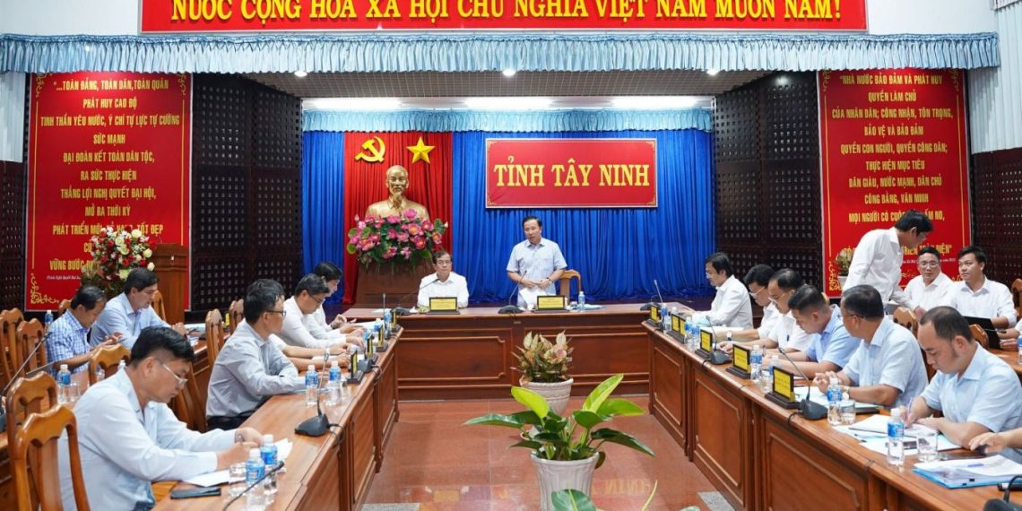 Thúc đẩy tiến độ các dự án trọng điểm tỉnh Tây Ninh