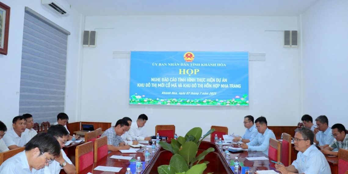 Đẩy nhanh tiến độ triển khai Dự án Khu đô thị mới Cổ Mã và Khu đô thị hỗn hợp Nha Trang