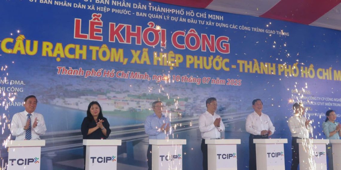 Khởi công cầu Rạch Tôm, tăng kết nối TP.Hồ Chí Minh – Tây Ninh