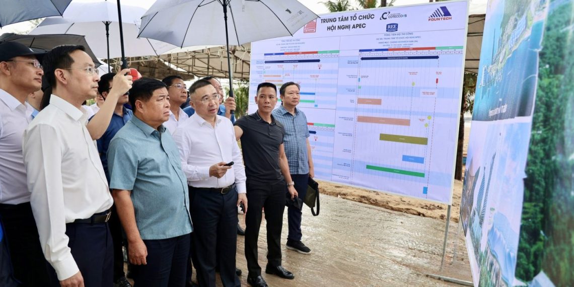 Bảo đảm tiến độ hoàn thành các dự án hạ tầng phục vụ Hội nghị APEC 2027