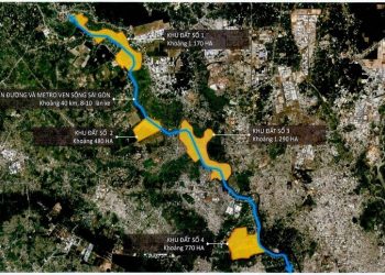 Sun Group đề xuất đầu tư làm 40km đường và metro ven sông Sài Gòn