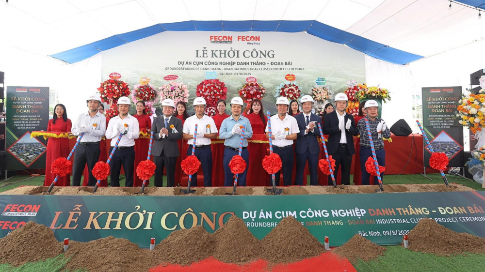 Tập đoàn FECON (FCN): Khởi công cụm công nghiệp nghìn tỷ đồng, xúc tiến loạt dự án “khủng”