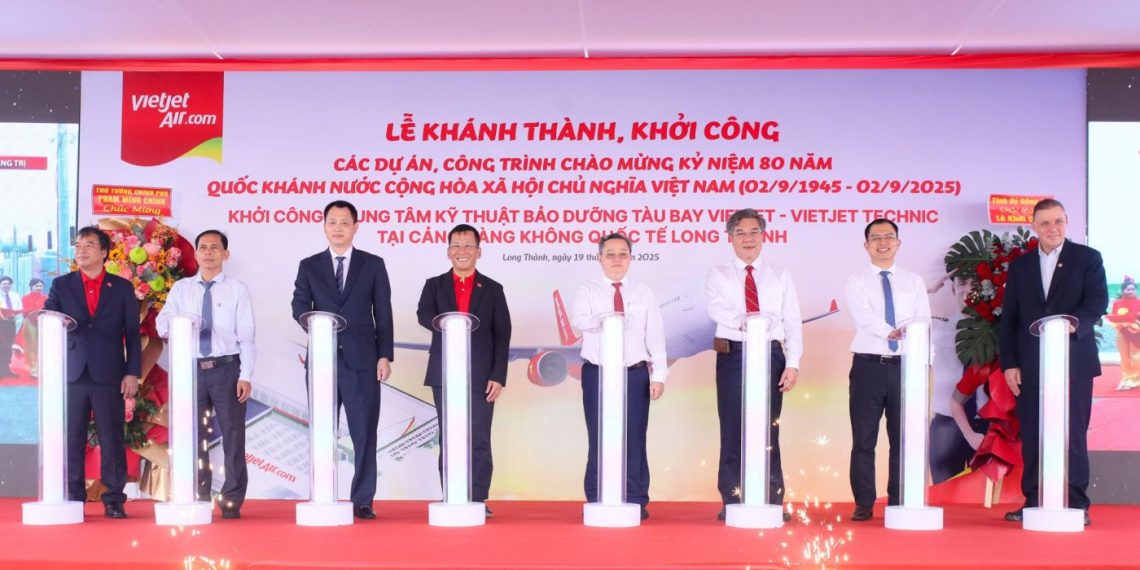 Vietjet khởi công Trung tâm Kỹ thuật bảo dưỡng tàu bay tại Long Thành