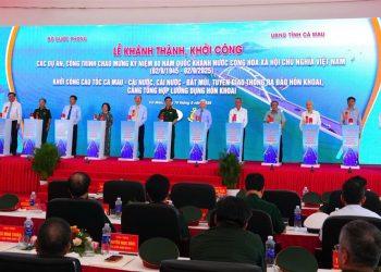 Khởi công cao tốc Cà Mau – Đất Mũi, tuyến giao thông ra đảo Hòn Khoai và Cảng tổng hợp lưỡng dụng Hòn Khoai