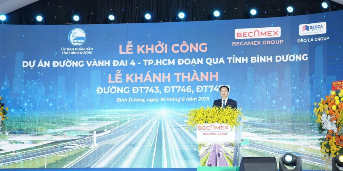 Khởi công dự án Vành đai 4 TP. HCM đoạn cầu Thủ Biên – sông Sài Gòn
