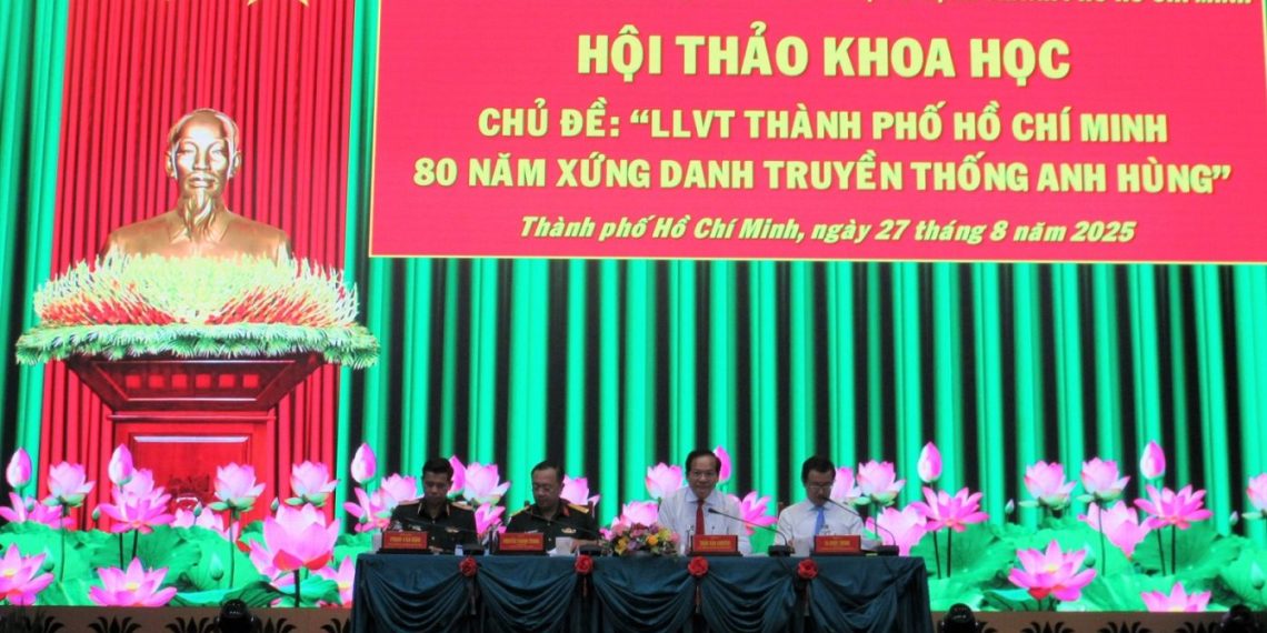 Xây dựng lực lượng vũ trang TP.Hồ Chí Minh tinh, gọn, mạnh, hiện đại