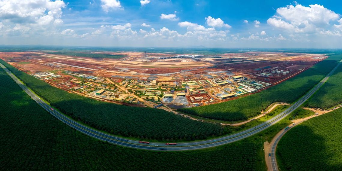 Toàn cảnh đại công trường Sân bay Long Thành vào giai đoạn nước rút