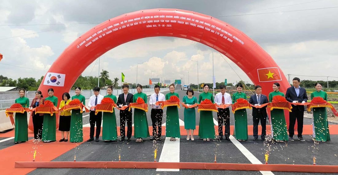 Khánh thành cầu Nhơn Trạch – Dự án thành phần 1A đường Vành đai 3 TP. Hồ Chí Minh