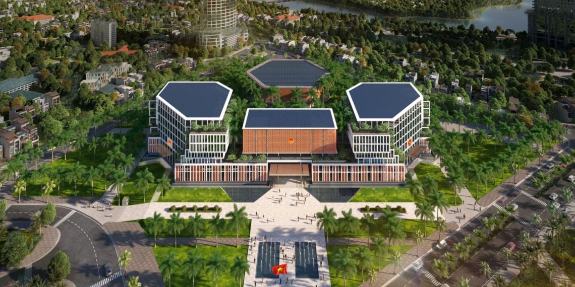 Tiếp tục nghiên cứu hoàn thiện phương án thiết kế cảnh quan khuôn viên trụ sở Tỉnh ủy, Đoàn đại biểu Quốc hội và HĐND, UBND tỉnh Khánh Hòa